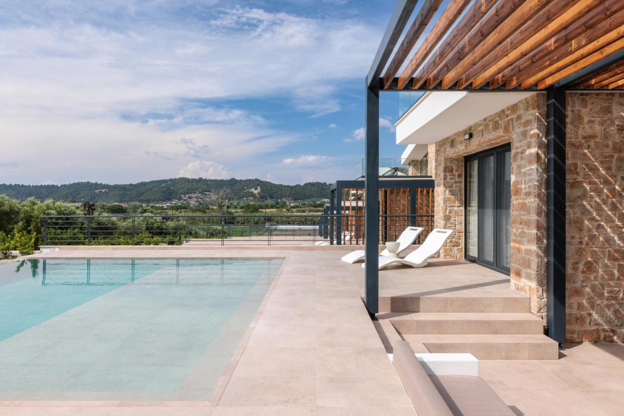 Five Senses Of Luxury Vila Kalandra Exterior foto